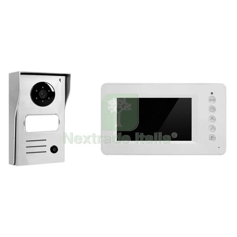 Videocitofono Mono Familiare in Kit colore bianco — Elettronica e TV — rif. FERX.8120530NLM Videocitofono Mono Familiare in Kit colore bianco — Elettronica e TV — rif. FERX.8120530NLM