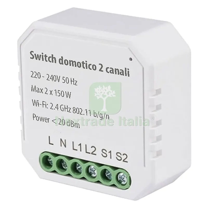 Dimmer Elettronico a 2 canali — Interruttori e prese — rif. FERX.8120710NLM Dimmer Elettronico a 2 canali — Interruttori e prese — rif. FERX.8120710NLM