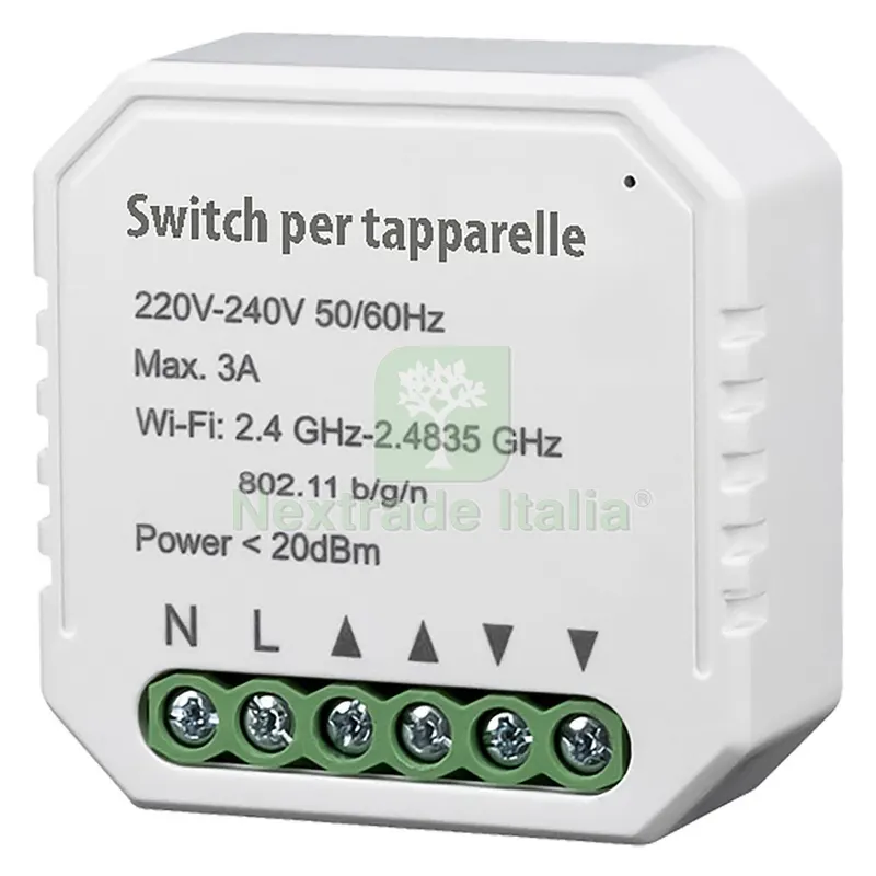 RELE' ELETTRONICO PER TAPPARELLE carico max 150W — Arelle e frangivista — rif. FERX.8120720NLM