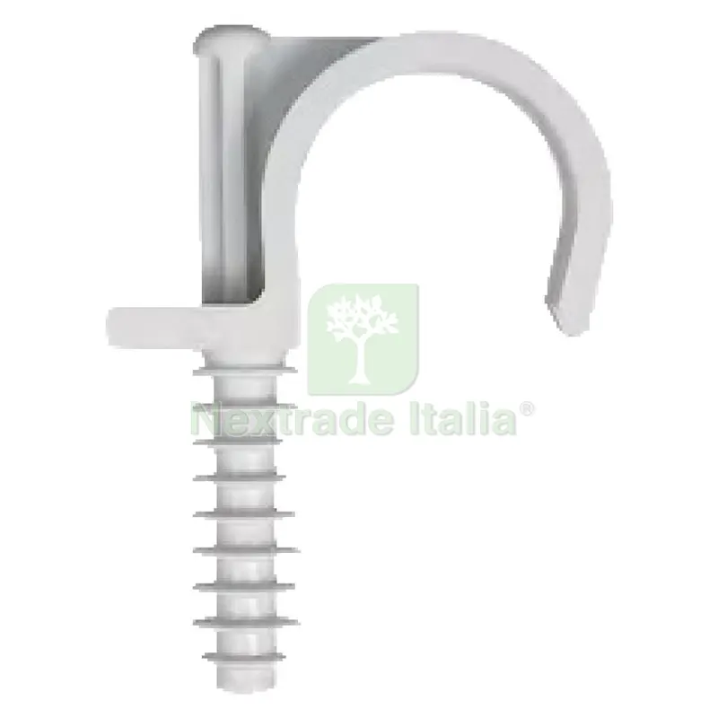 100PZ FISSATUBI A BATTERE SINGOLO 'FX-S' diametro 16 mm — Cavi e fili — rif. FERX.4611460NLM