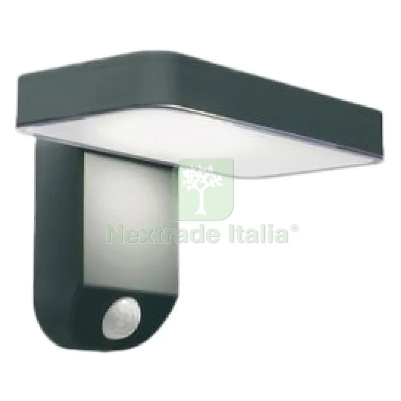 Applique Solare LED 'solare' 4,5 W - cm 18 x 13 x 12 grafite — Illuminazione — rif. FERX.8087784NLM Applique Solare LED 'solare' 4,5 W - cm 18 x 13 x 12 grafite — Illuminazione — rif. FERX.8087784NLM
