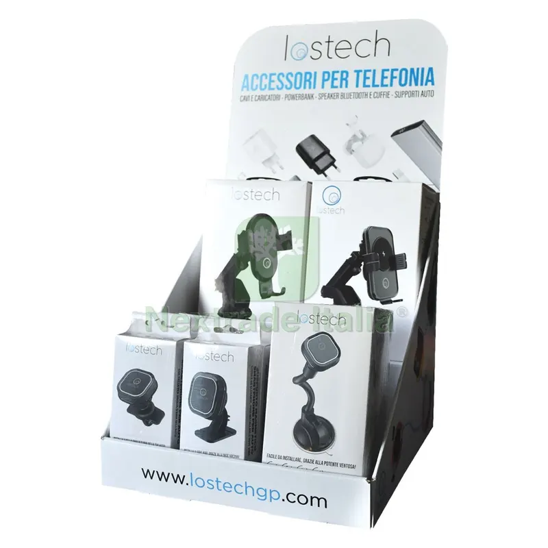 Assortimento Supporti Auto per Telefoni totale 16 pezzi — Tempo libero outdoor — rif. FERX.8122617NLM