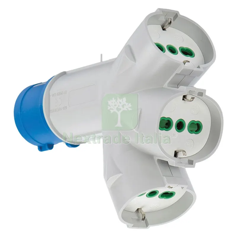 ADATTATORE INDUSTRIALE 'TRIPLEX' 73095 — Interruttori e prese — rif. FERX.8070530NLM