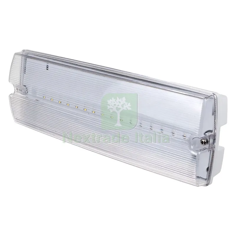 Lampada Emergenza da Parete 3W / 16 led - cm.34,6 x 10,7 x 6 — Illuminazione — rif. FERX.8121377NLM Lampada Emergenza da Parete 3W / 16 led - cm.34,6 x 10,7 x 6 — Illuminazione — rif. FERX.8121377NLM
