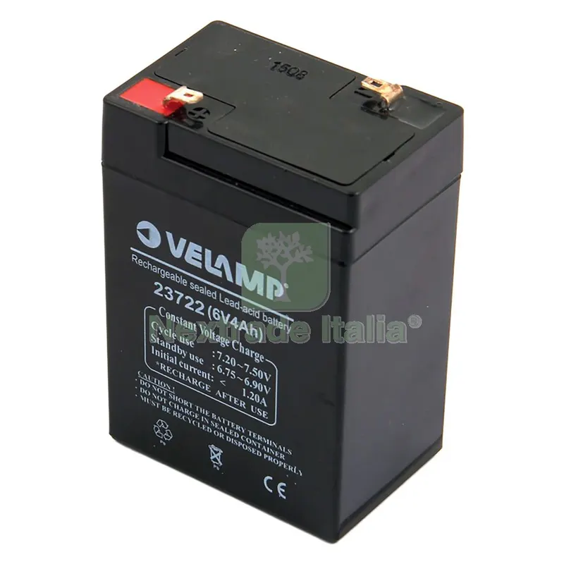 BATTERIA RICARICABILE mm.70 x 48 x h.107 - 4 Ah — Pile e batterie — rif. FERX.807301NLM BATTERIA RICARICABILE mm.70 x 48 x h.107 - 4 Ah — Pile e batterie — rif. FERX.807301NLM