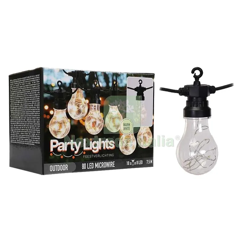 LUMINARIA 'PARTY' cavo mt.7,5 - 10 portalampade E27 nx1 — Illuminazione — rif. FERX.8087223NLM