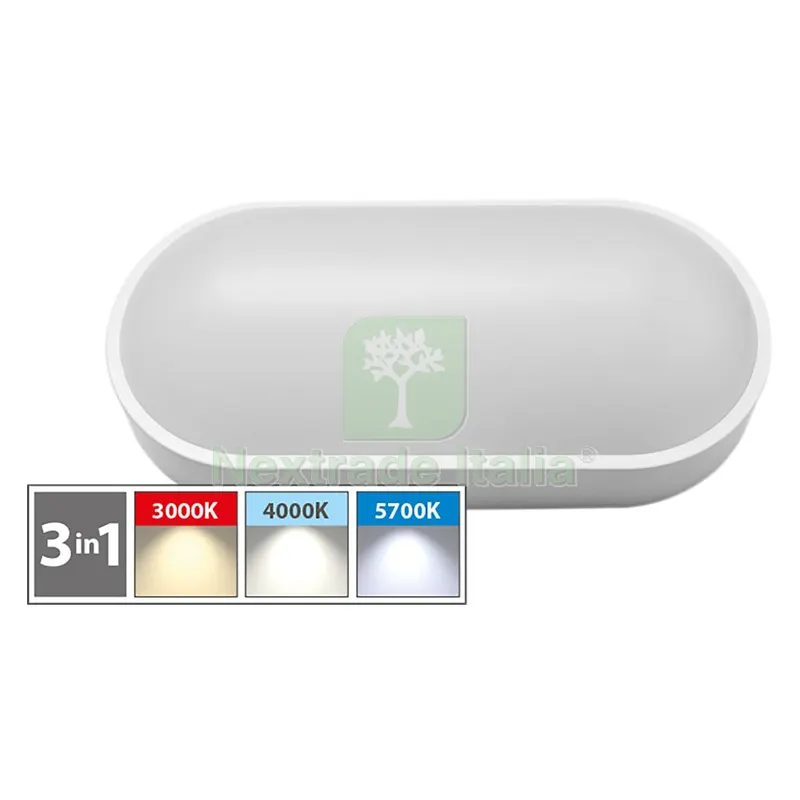 Plafoniera LED Ovale 'BV' 18W - 1600 lumen — Illuminazione — rif. FERX.8087691NLM Plafoniera LED Ovale 'BV' 18W - 1600 lumen — Illuminazione — rif. FERX.8087691NLM