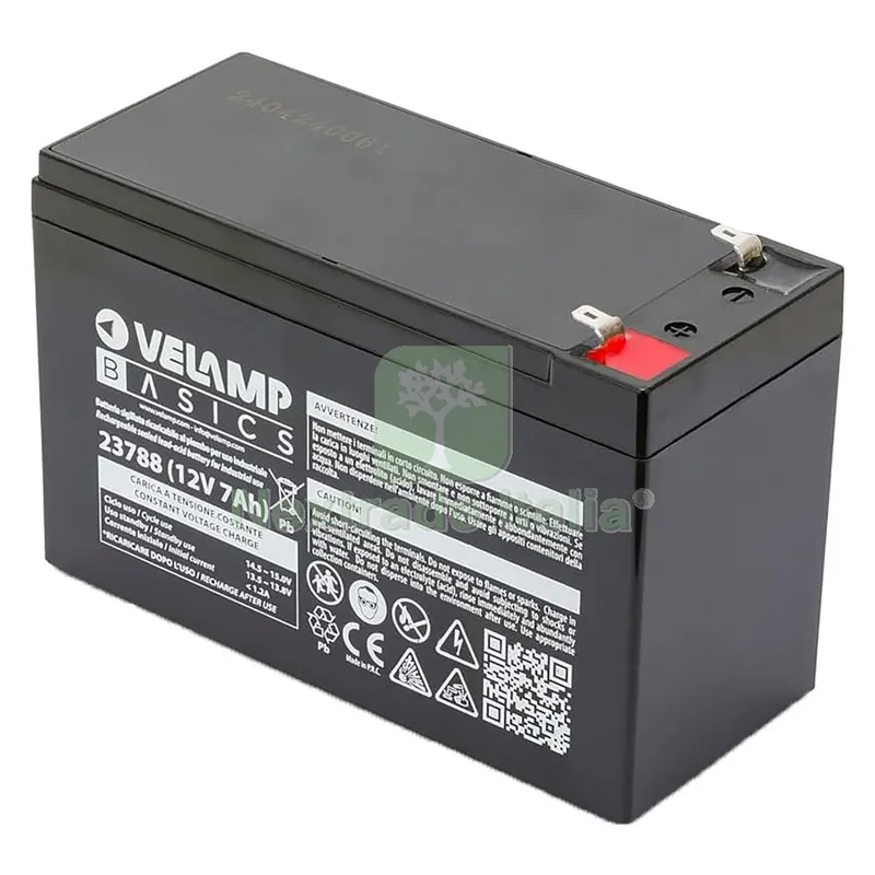 BATTERIA RICARICABILE mm.150 x 65 x h.100 - 7 Ah — Pile e batterie — rif. FERX.6049971NLM BATTERIA RICARICABILE mm.150 x 65 x h.100 - 7 Ah — Pile e batterie — rif. FERX.6049971NLM