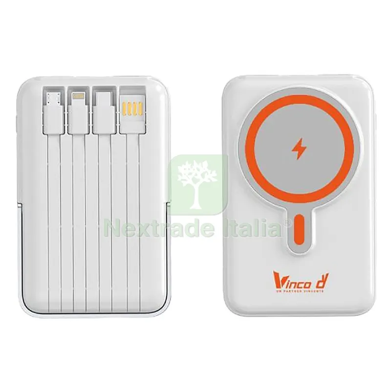BATTERIA PORTATILE 'POWER BANK WIRELESS CHARGE' 10000 mAh — Caricabatterie e alimentatori — rif. FERX.8122346NLM