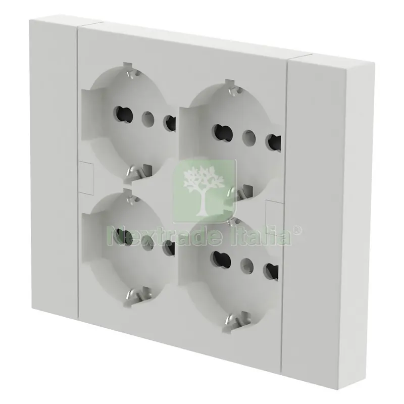 MULTIPRESA DA PARETE colore bianco — Interruttori e prese — rif. FERX.8091450NLM MULTIPRESA DA PARETE colore bianco — Interruttori e prese — rif. FERX.8091450NLM