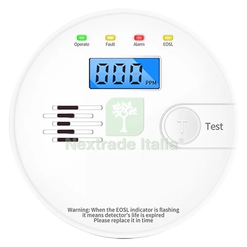 RILEVATORE MONOSSIDO DI CARBONIO A BATTERIA '710053' 3 AA — Pile e batterie — rif. FERX.8068346NLM