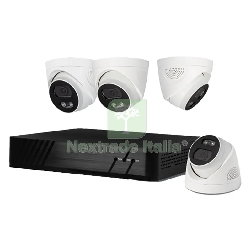 KIT VIDEOSORVEGLIANZA '455051' NVR 8 canali + 4 telecamere Dome 4 MPX — Elettronica e TV — rif. FERX.8068404NLM KIT VIDEOSORVEGLIANZA '455051' NVR 8 canali + 4 telecamere Dome 4 MPX — Elettronica e TV — rif. FERX.8068404NLM