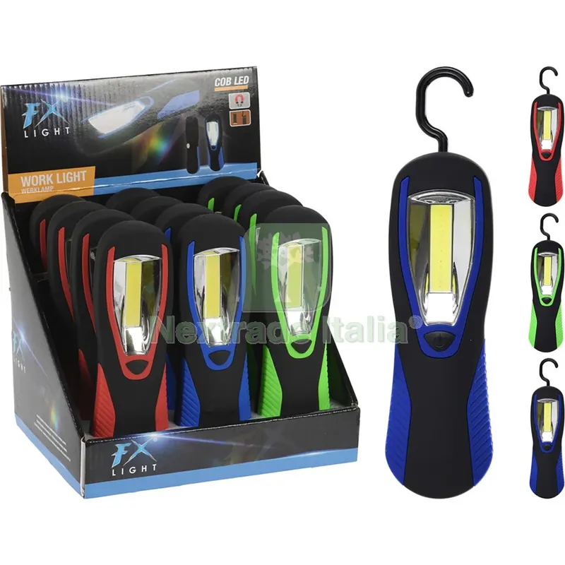 12PZ LAMPADA DA LAVORO A LED 120 lumen — Illuminazione — rif. FERX.8121527NLM 12PZ LAMPADA DA LAVORO A LED 120 lumen — Illuminazione — rif. FERX.8121527NLM
