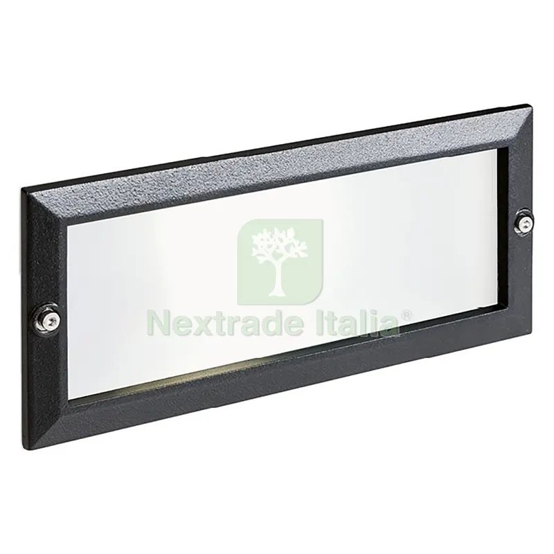 Segna Passo Incasso Rettangolare Aperto 'escape' E27 - 10 W - nero — Casalinghi e organizzazione — rif. FERX.8087776NLM Segna Passo Incasso Rettangolare Aperto 'escape' E27 - 10 W - nero — Casalinghi e organizzazione — rif. FERX.8087776NLM