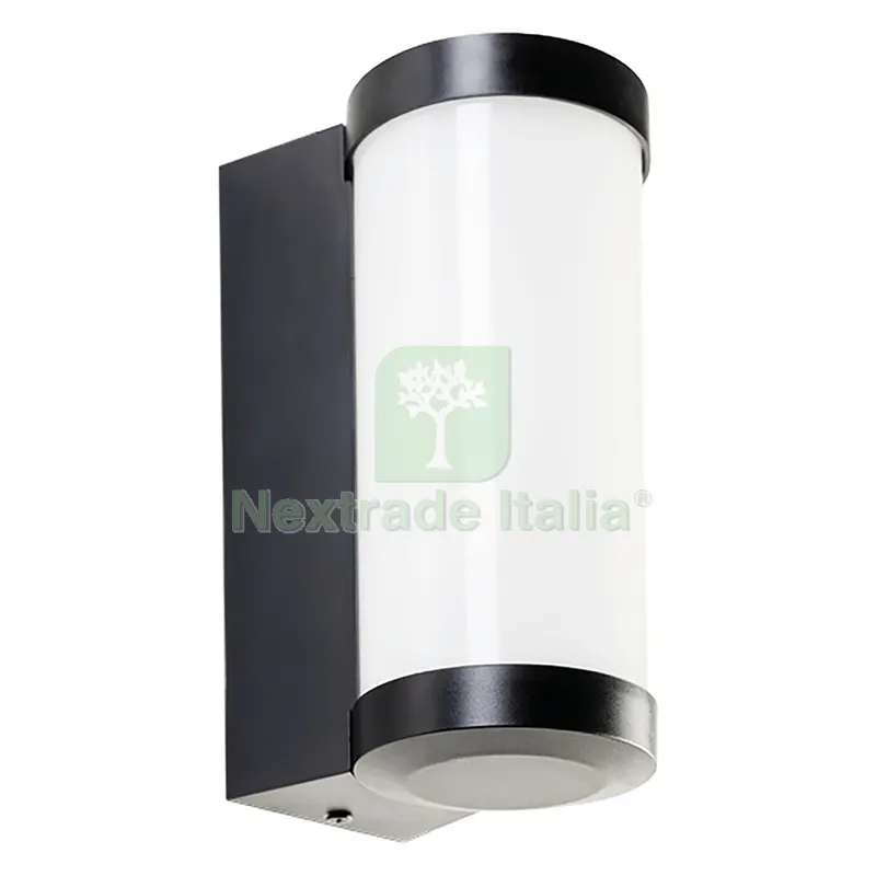 APPLIQUE LED 'ROLLO' 3+3 W 425 lumen / 4000K - nero — Illuminazione — rif. FERX.8042969NLM