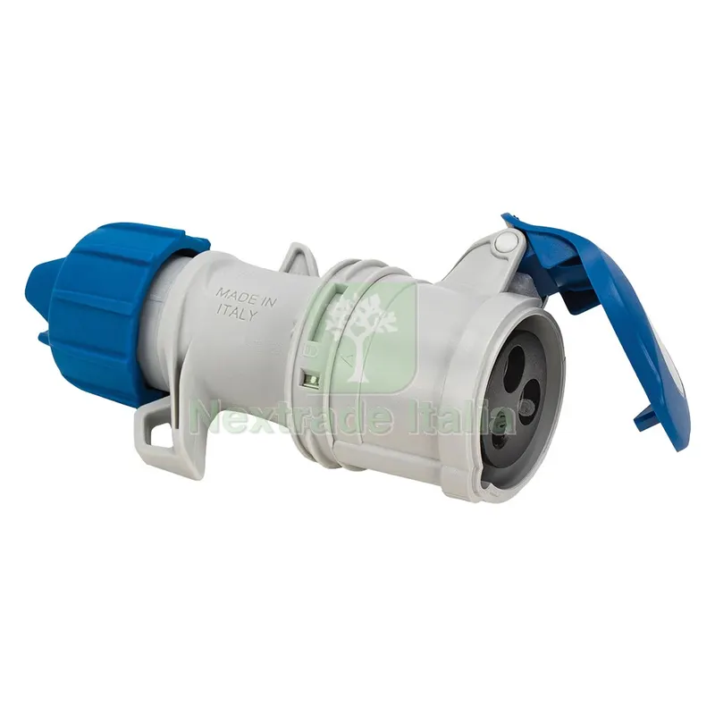 PRESA VOLANTE INDUSTRIALE A VITE '71100V' — Interruttori e prese — rif. FERX.807076NLM PRESA VOLANTE INDUSTRIALE A VITE '71100V' — Interruttori e prese — rif. FERX.807076NLM