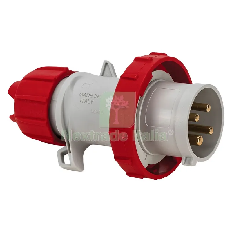 SPINA VOLANTE INDUSTRIALE cablaggio a vite - 70144V — Interruttori e prese — rif. FERX.807096NLM SPINA VOLANTE INDUSTRIALE cablaggio a vite - 70144V — Interruttori e prese — rif. FERX.807096NLM