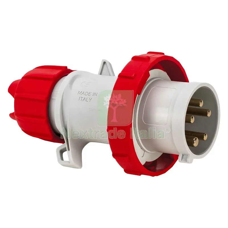 SPINA VOLANTE INDUSTRIALE cablaggio a vite - 70145V — Interruttori e prese — rif. FERX.807098NLM SPINA VOLANTE INDUSTRIALE cablaggio a vite - 70145V — Interruttori e prese — rif. FERX.807098NLM