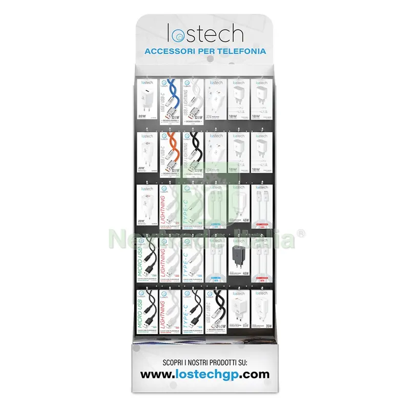 Espositore per Accessori Telefonia 90 pz - completo — Articoli per ufficio — rif. FERX.8122318NLM