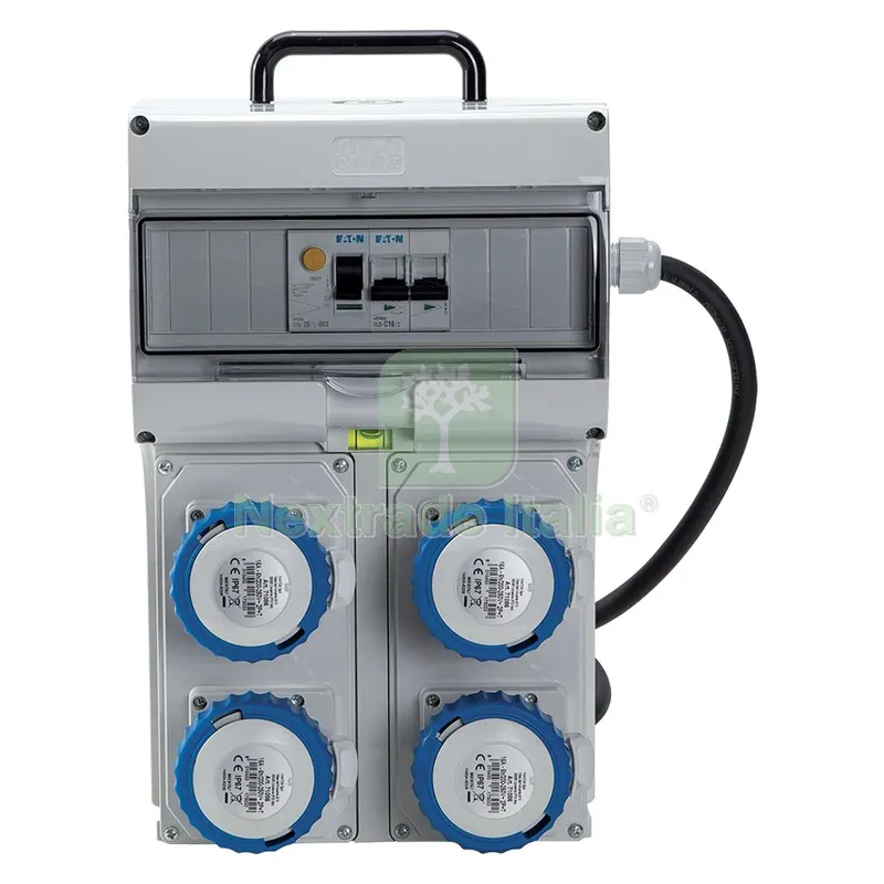 QUADRO ELETTRICO 'PL 220/4' potenza max.3 kw + pulsante emerg. — Cavi e fili — rif. FERX.8061223NLM