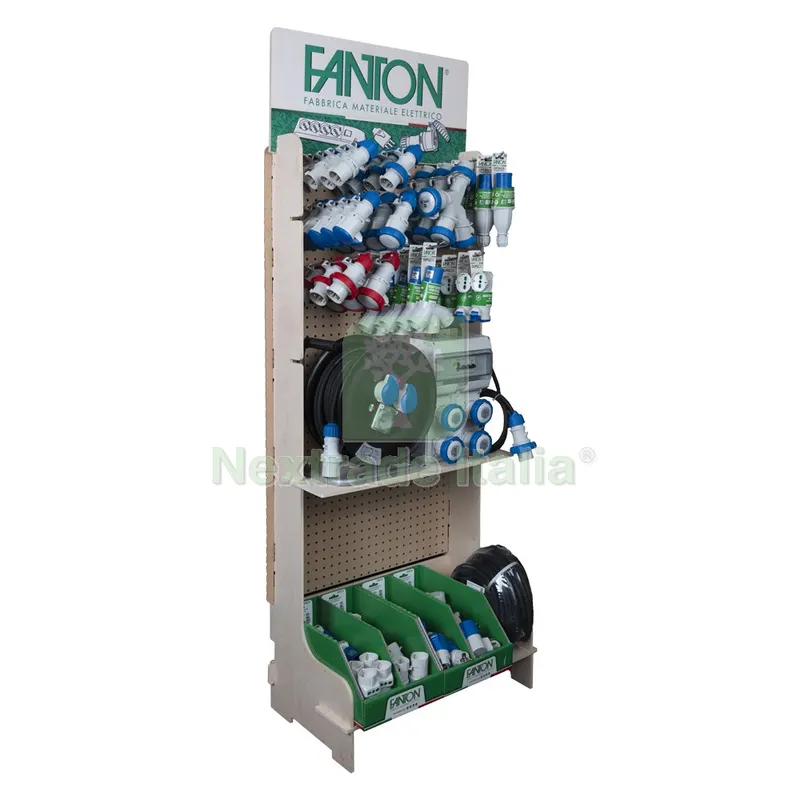 Espositore Materiale Elettrico Civileindustriale 112 pezzi misti — Articoli per ufficio — rif. FERX.8073007NLM