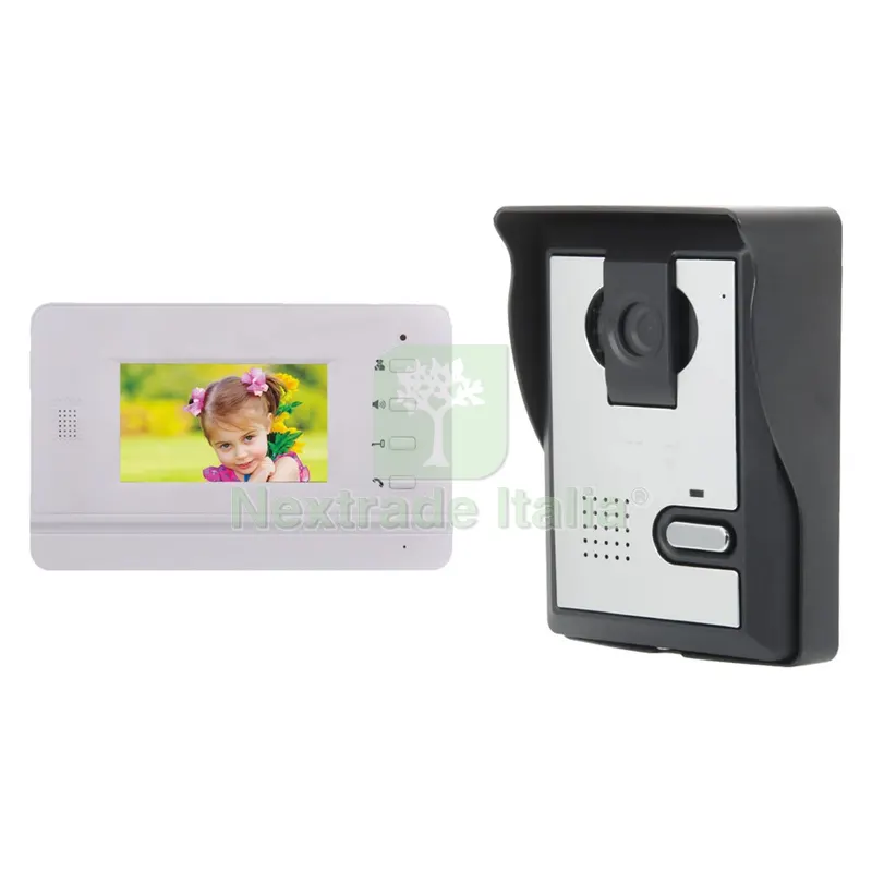 VIDEOCITOFONO MONO FAMILIARE IN KIT schermo da 4,3 — Elettronica e TV — rif. FERX.8120532NLM