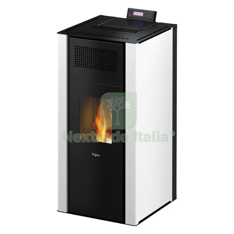 Termostufa a Pellet 'mira 22' Colore bianco — Stufe e camini — rif. FERX.7002082NLM