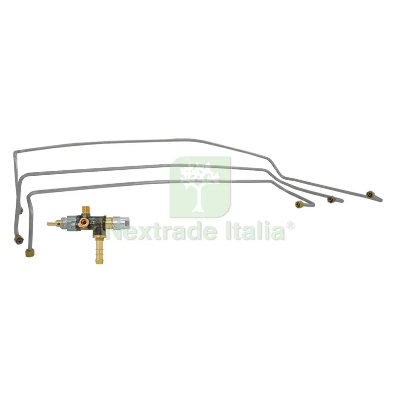 TUBO ALLUMINIO CON RUBINETTO VALVOLATO per stufa a gas — Rubinetti e valvole — rif. FERX.7003327NLM TUBO ALLUMINIO CON RUBINETTO VALVOLATO per stufa a gas — Rubinetti e valvole — rif. FERX.7003327NLM