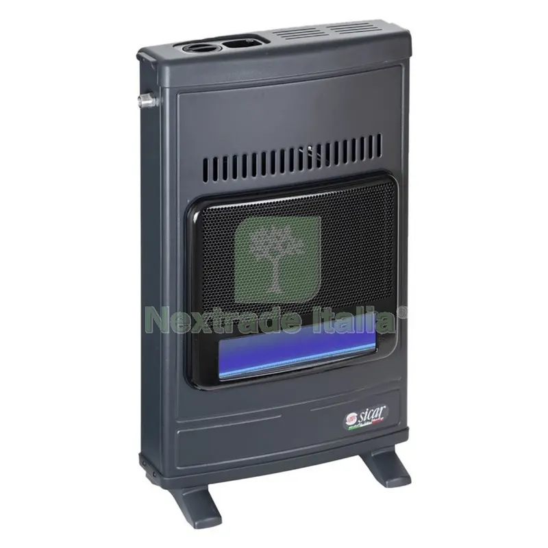 STUFA A GAS METANO BLUE-FLAME Eco 45 - colore grigio — Tubi e raccordi — rif. FERX.700396NLM