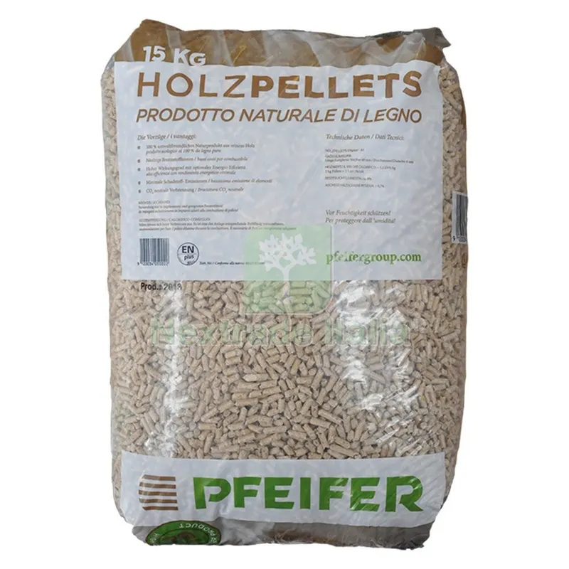 Pellet cf. da Kg 15 certificato DIN-Plus — Stufe e camini — rif. FERX.700882NLM