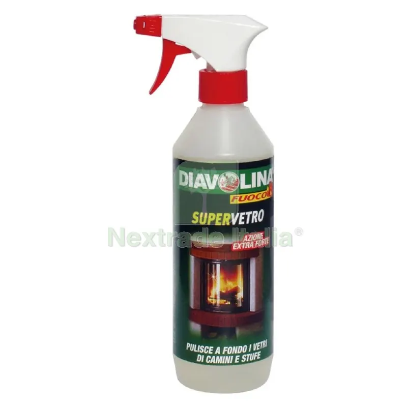 6PZ Pulitore per Vetri Fumisteria 'diavolina Supervetr ml 1000 - ricarica — Tempo libero outdoor — rif. FERX.700807NLM