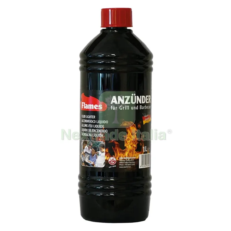 12PZ Accendifuoco Liquido 'flames' lt. 1 — Tempo libero outdoor — rif. FERX.7008255NLM