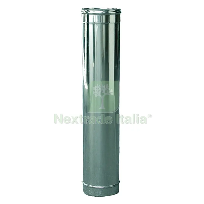 TUBO DOPPIA PARETE Ø cm 8/13 mt. 0,5 — Tubi e raccordi — rif. FERX.7026800NLM
