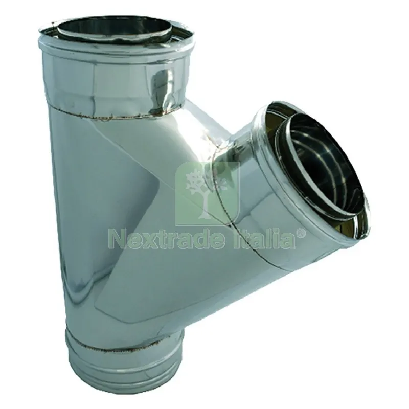 RACCORDO DOPPIA PARETE A ''Y'' 135° ø cm 25/30 — Tubi e raccordi — rif. FERX.702774NLM