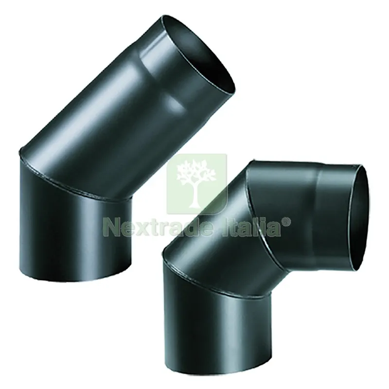 GOMITO IN ACCIAIO ø cm 16 - 45° — Tubi e raccordi — rif. FERX.702375NLM