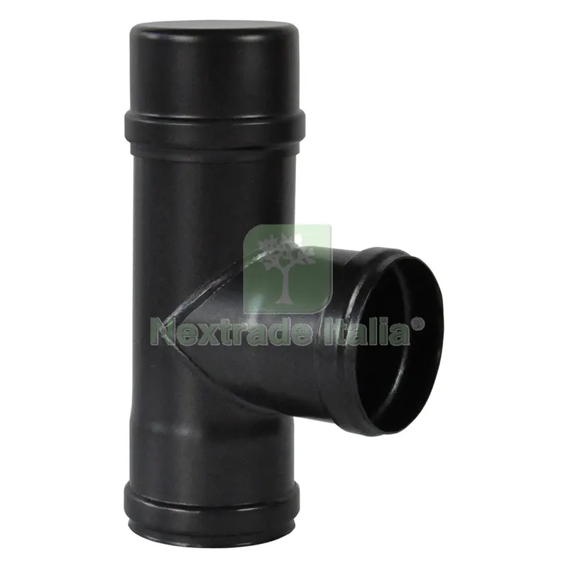 RACCORDO A T ''PELLET'' ø cm 10 — Tubi e raccordi — rif. FERX.702361NLM