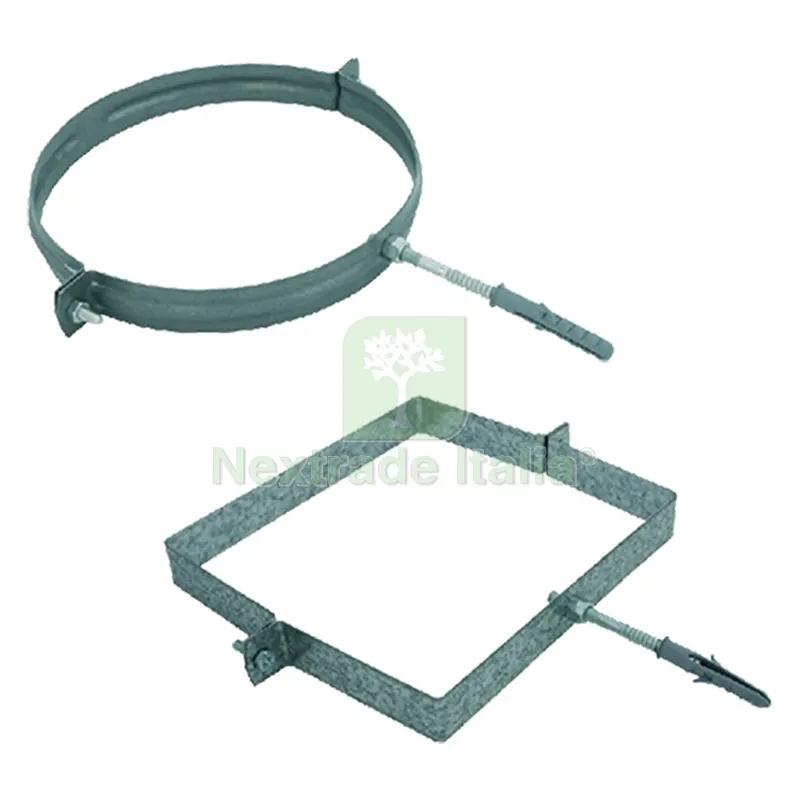 2PZ COLLARE PER CANNE FUMARIE cm 20 x 20 — Fascette e collari — rif. FERX.703340NLM 2PZ COLLARE PER CANNE FUMARIE cm 20 x 20 — Fascette e collari — rif. FERX.703340NLM