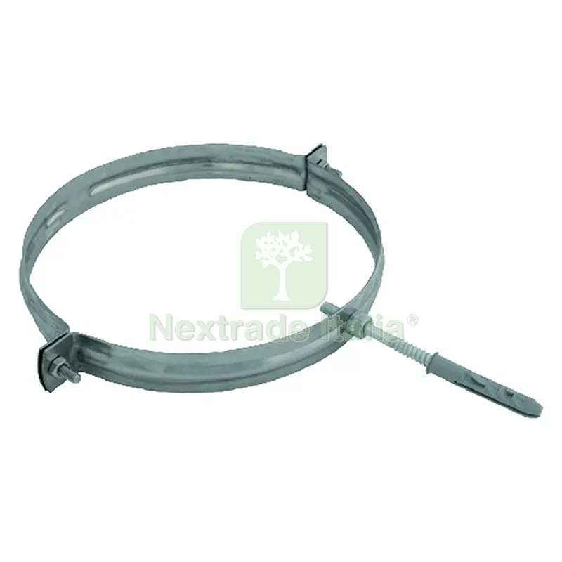 2PZ COLLARE PER CANNE FUMARIE ø cm 10 — Fascette e collari — rif. FERX.703360NLM 2PZ COLLARE PER CANNE FUMARIE ø cm 10 — Fascette e collari — rif. FERX.703360NLM