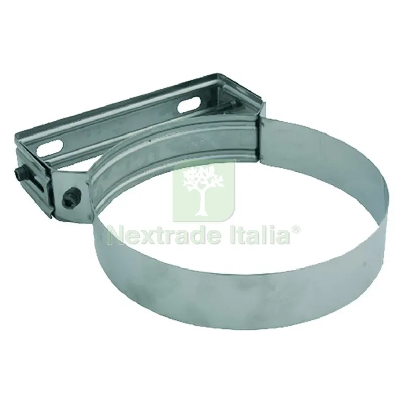 Collare di Fissaggio ''omega'' ø cm 13 — Fascette e collari — rif. FERX.703876NLM