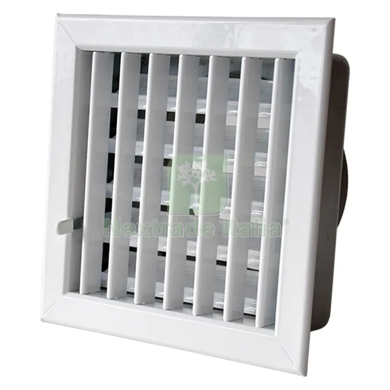 GRIGLIA AERAZIONE AD INCASSO PER CAMINI cm 14 x 13 foro 11,1 x 11,1 - ø8 — Scarichi e sifoni — rif. FERX.7013190NLM