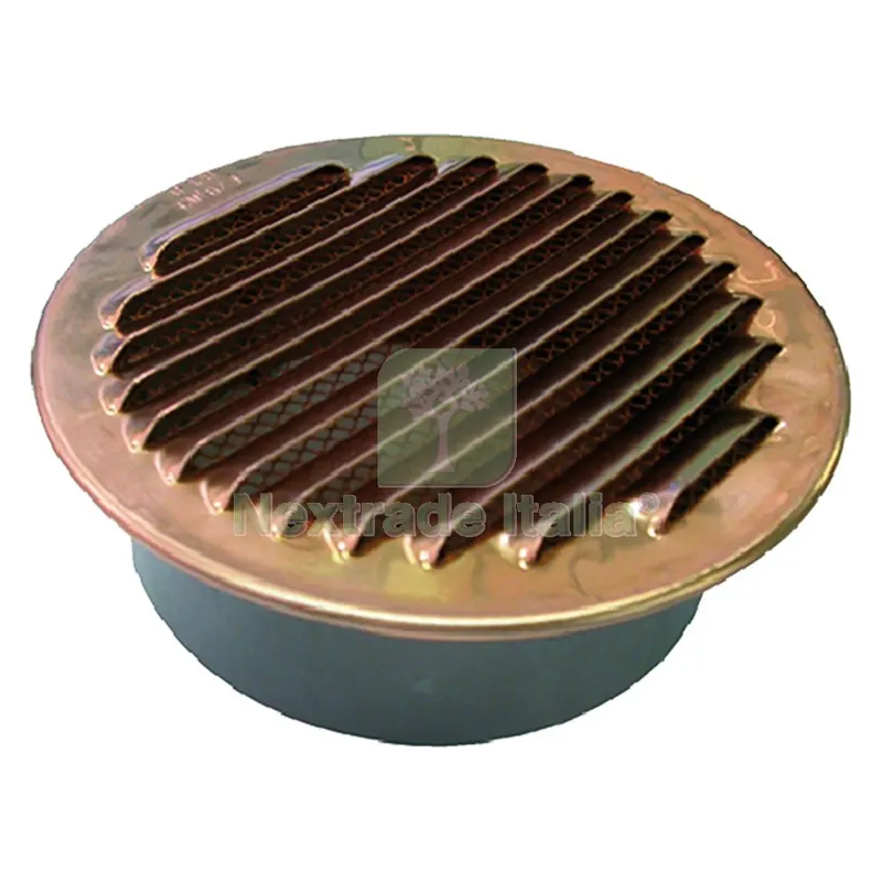 GRIGLIA AERAZIONE IN RAME ø cm 12 codice 701054 — Scarichi e sifoni — rif. FERX.701054NLM