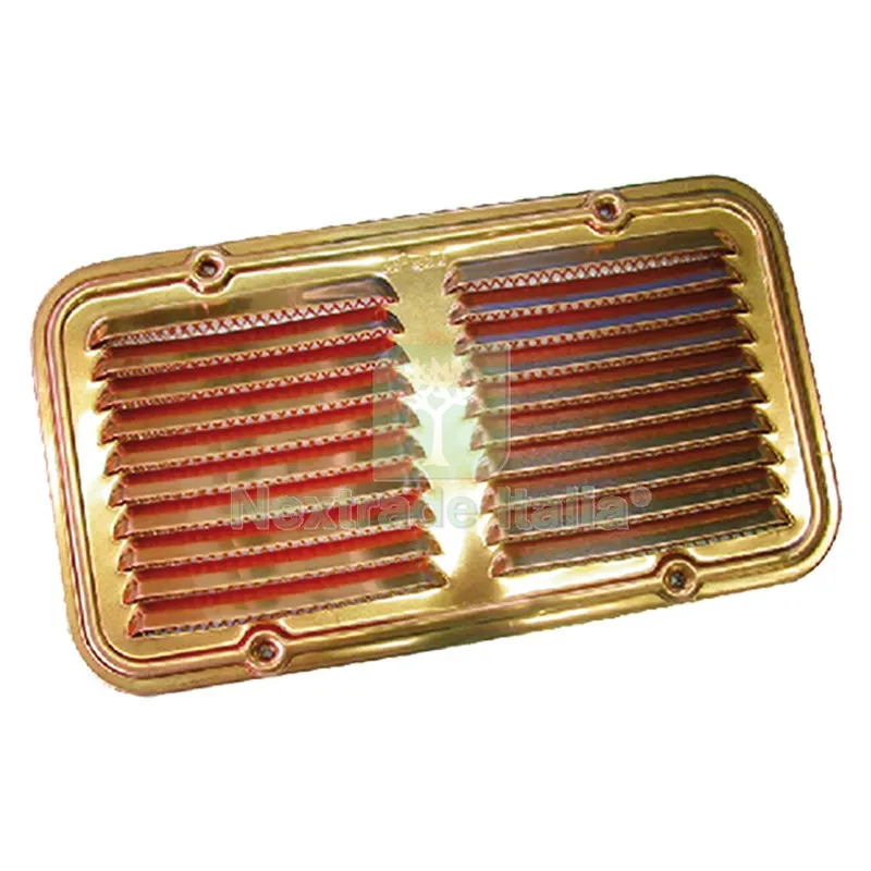 GRIGLIA AERAZIONE IN RAME cm 36 x 14 — Scarichi e sifoni — rif. FERX.701184NLM