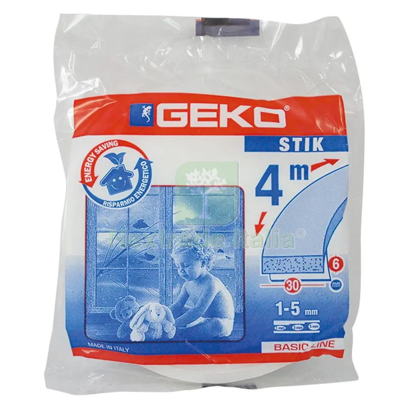 50PZ PARAFREDDO IN SPUGNA PER PORTE E FINESTRE 'STIK' mm 10 x mt. 8 - bianco — Isolanti e reti — rif. FERX.805510NLM 50PZ PARAFREDDO IN SPUGNA PER PORTE E FINESTRE 'STIK' mm 10 x mt. 8 - bianco — Isolanti e reti — rif. FERX.805510NLM