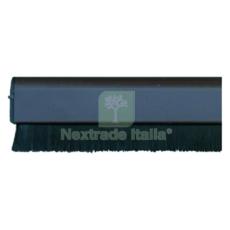 PARASPIFFERI SOTTOPORTA CON SPAZZOLINO 'ALU FLEX' mt. 1 — Isolanti e reti — rif. FERX.805526NLM