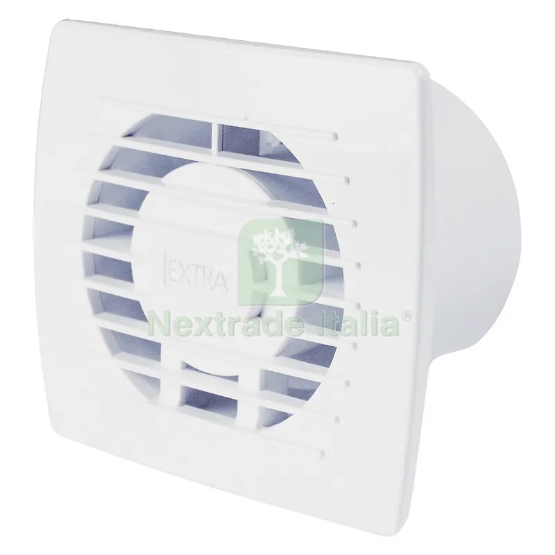 ASPIRATORE ELICOIDALE ELETTRICO 'LUX' d.mm 100 - produz.100 m3/h - 19W — Punte, frese e dischi — rif. FERX.7010104NLM