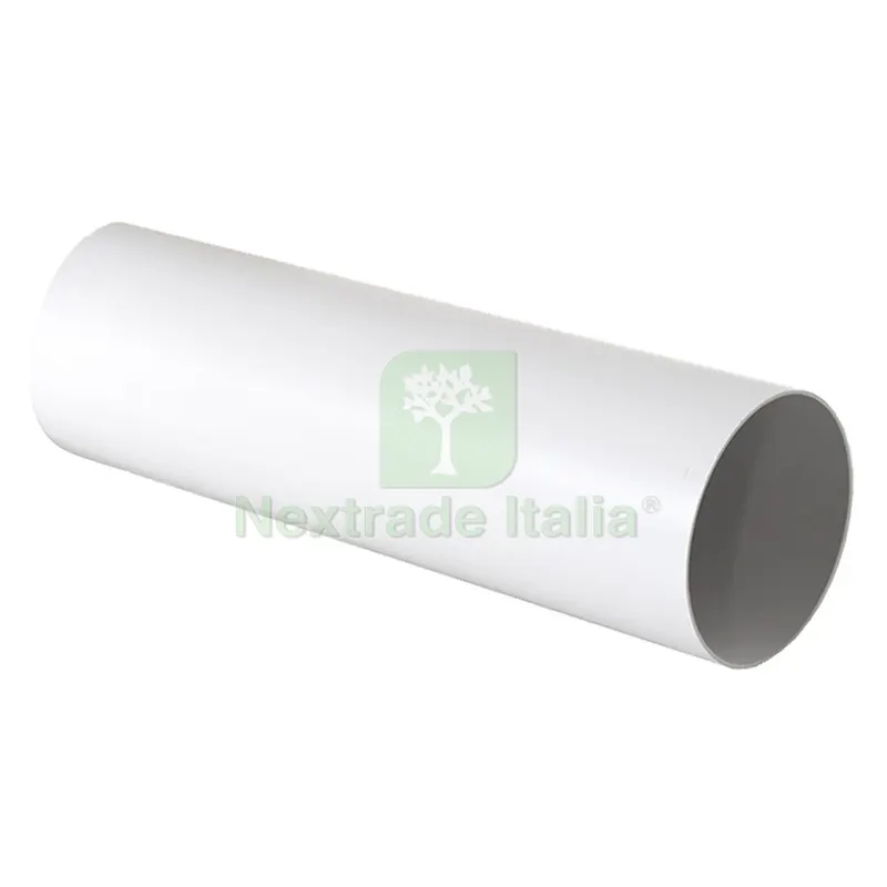 TUBO PER AERAZIONE CANALIZZATA ømm. 100 x mt. 1 — Tubi e raccordi — rif. FERX.701328NLM