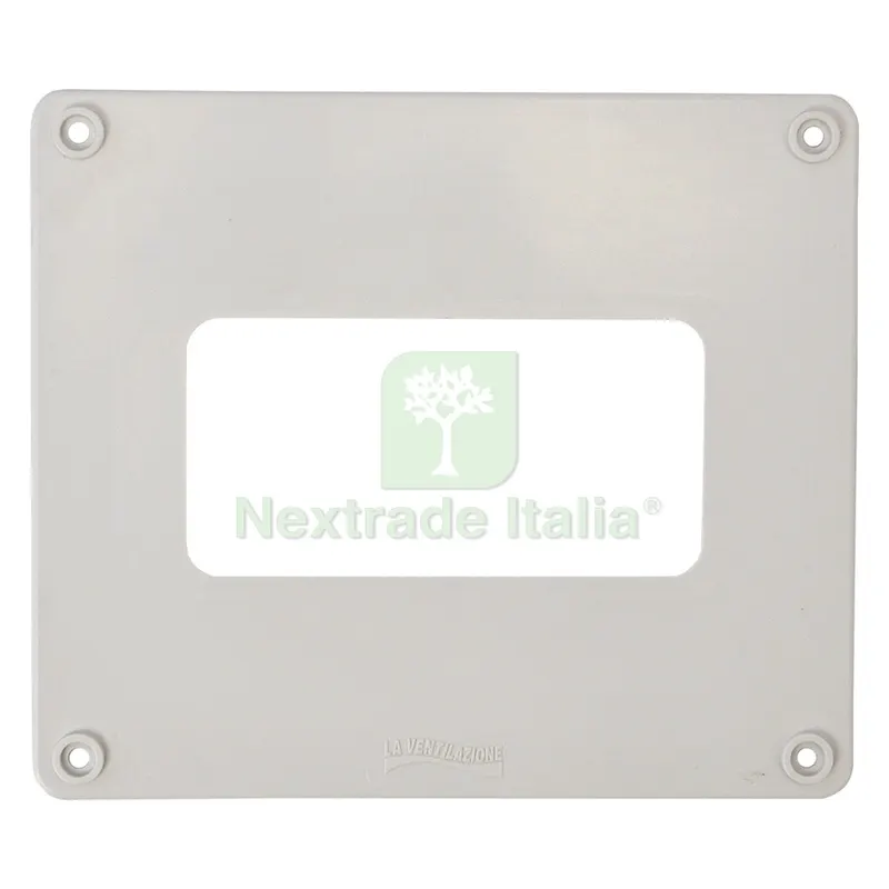COPRIFORO PER TUBI AERAZIONE mm.190x160 - tubo mm. 120x60 — Tubi e raccordi — rif. FERX.701378NLM