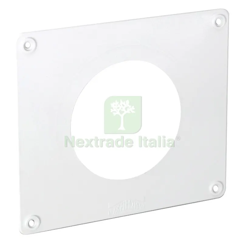COPRIFORO PER TUBI AERAZIONE mm.190x160 - foro ømm. 100/125 — Scarichi e sifoni — rif. FERX.701376NLM COPRIFORO PER TUBI AERAZIONE mm.190x160 - foro ømm. 100/125 — Scarichi e sifoni — rif. FERX.701376NLM