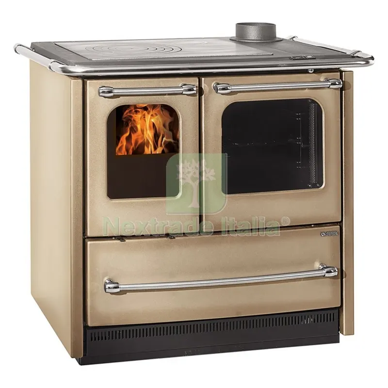CUCINA A LEGNA 'SOVRANA EASY EVO 2.0' Colore cappuccino — Tubi e raccordi — rif. FERX.7000711NLM