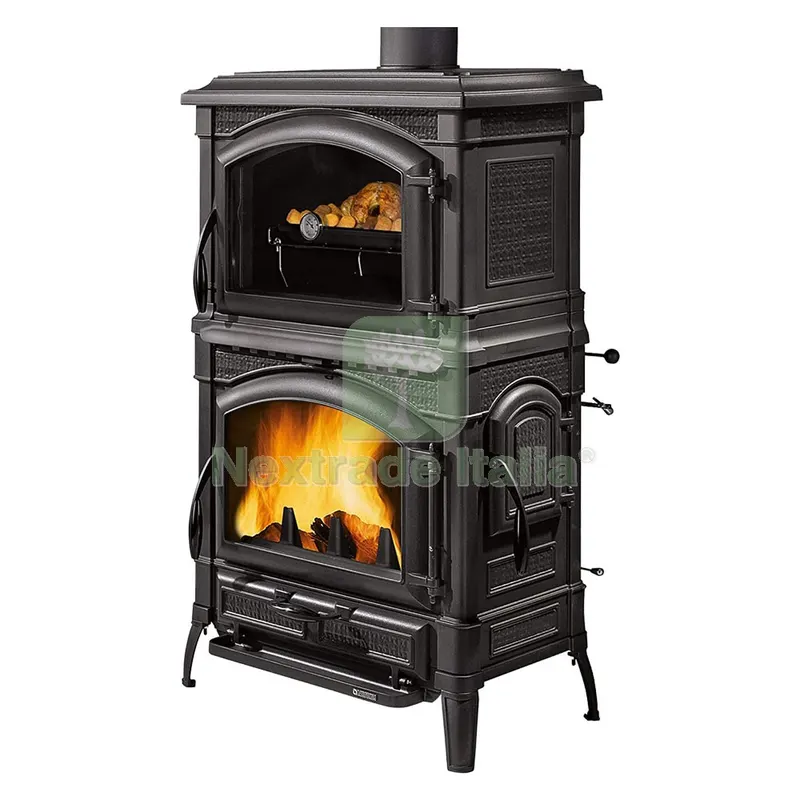 Stufa a Legna 'isotta Forno EVO' nero antracite — Stufe e camini — rif. FERX.700115NLM Stufa a Legna 'isotta Forno EVO' nero antracite — Stufe e camini — rif. FERX.700115NLM